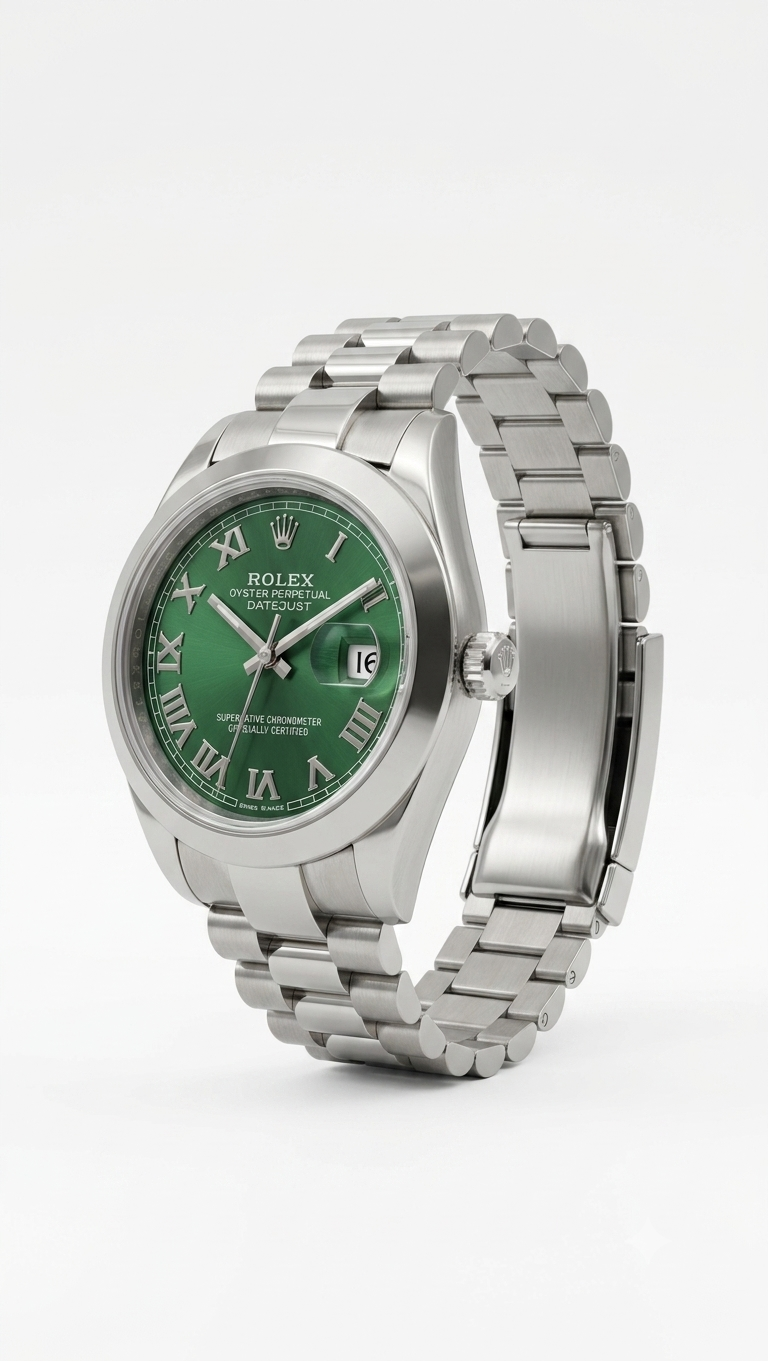 Rolex Oyster Perpetual Datejust: A Masterpiece of Classic Emerald Sophistication