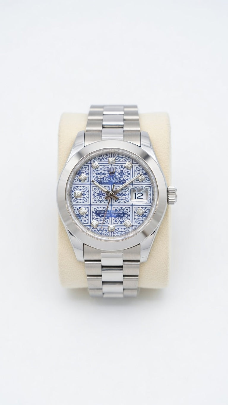 Rolex Oyster Perpetual Datejust: A Rare Fusion of Artistic Heritage and Horological Precision