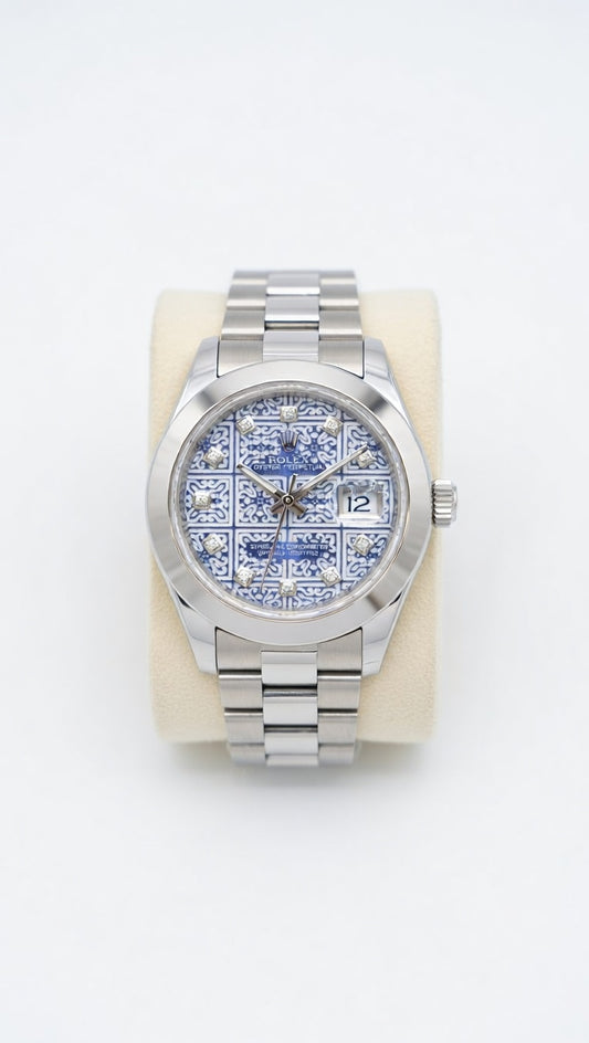 Rolex Oyster Perpetual Datejust: A Rare Fusion of Artistic Heritage and Horological Precision